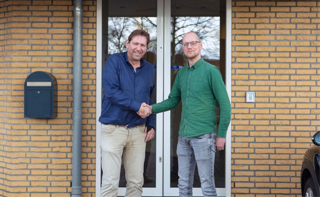 Wolter in dienst